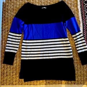 Kate space stripe sweater, size small